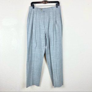 Barry Bricken Collection Grey Dress Pants